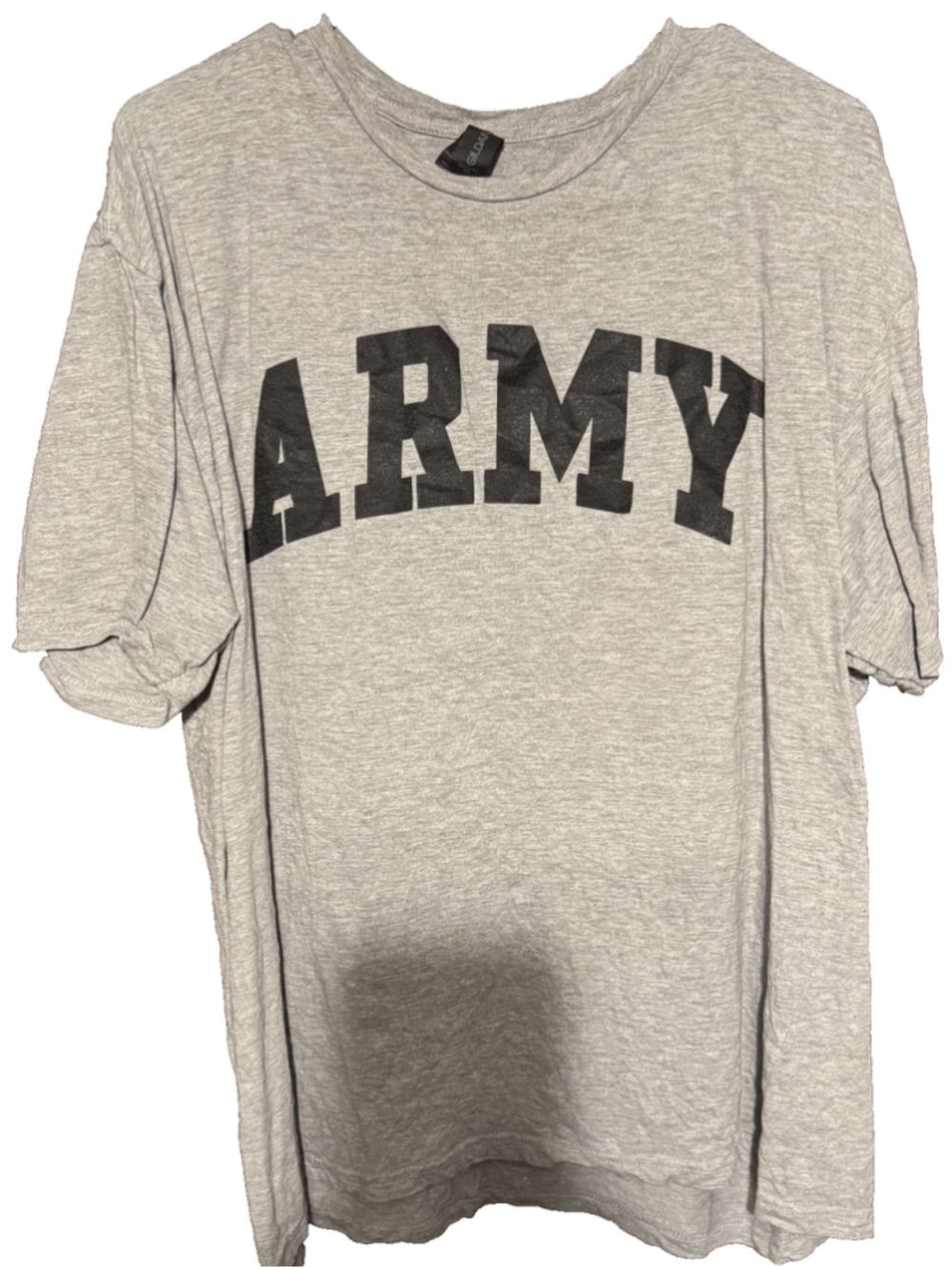United States Army Men's T Shirt Size XXL Gray US Military